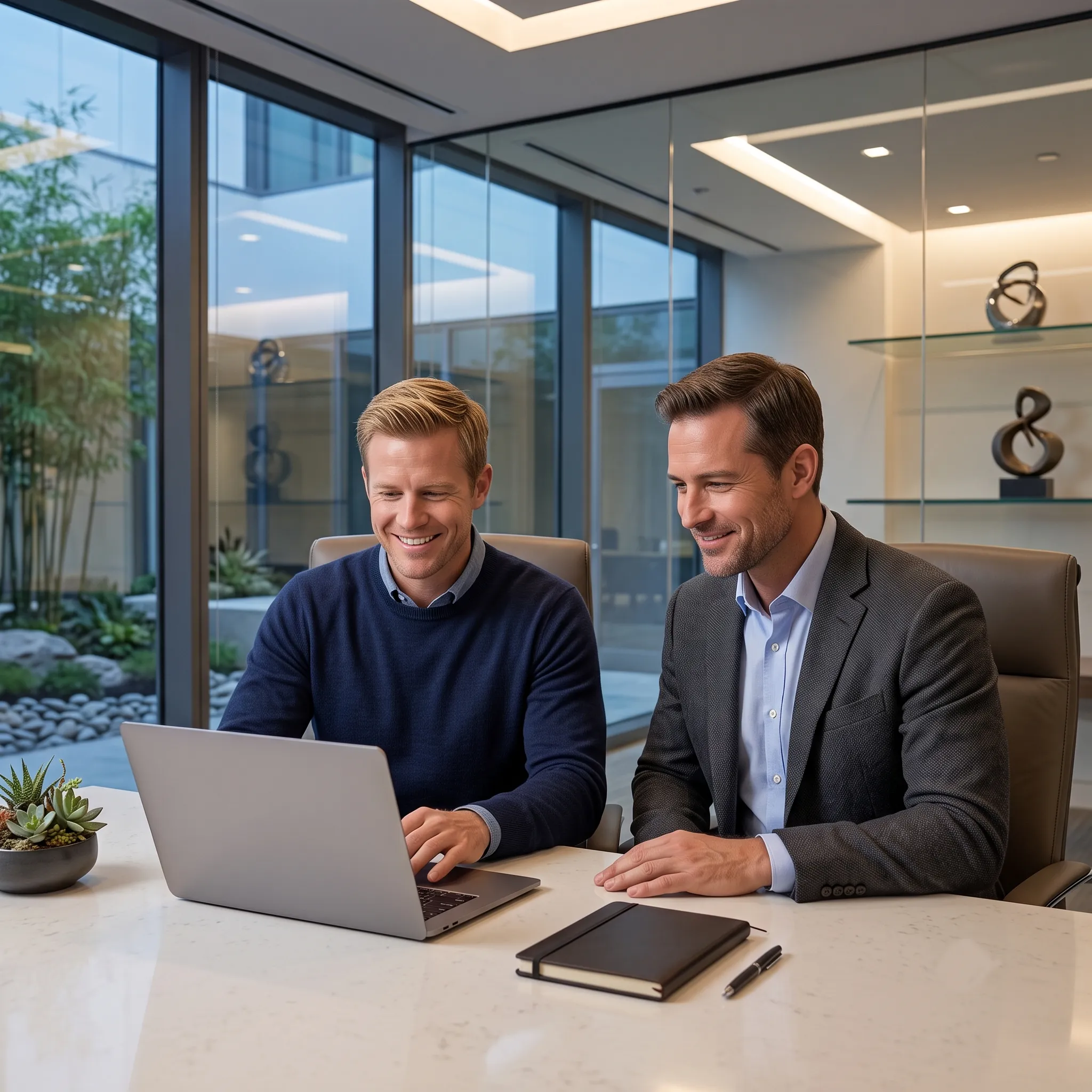 Customer working one-to-one with a specialist